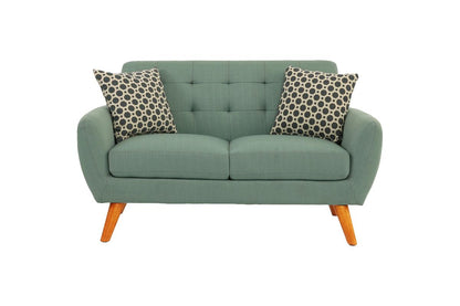 Chelsea 2-Piece Sofa and Loveseat Set, Sage Linenette
