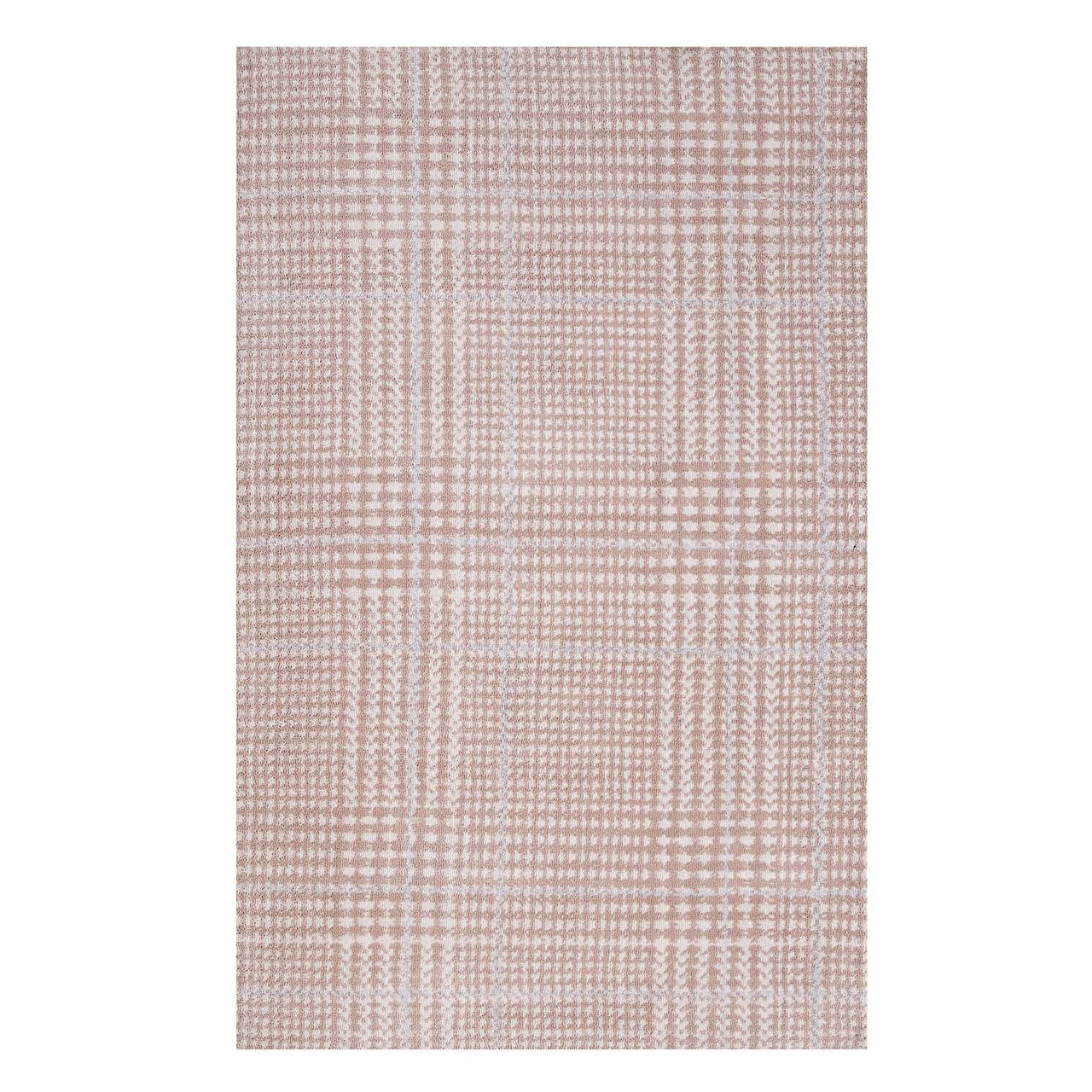 Macroverse 5x8 Area Rug, Rose