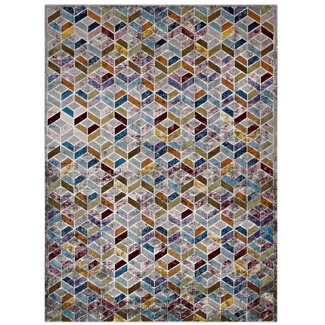 Varying Viewpoints 4x6 Area Rug, Multicolor