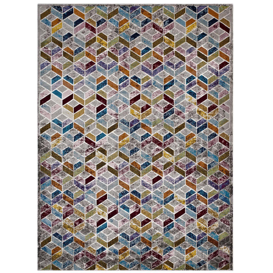 Varying Viewpoints 4x6 Area Rug, Multicolor