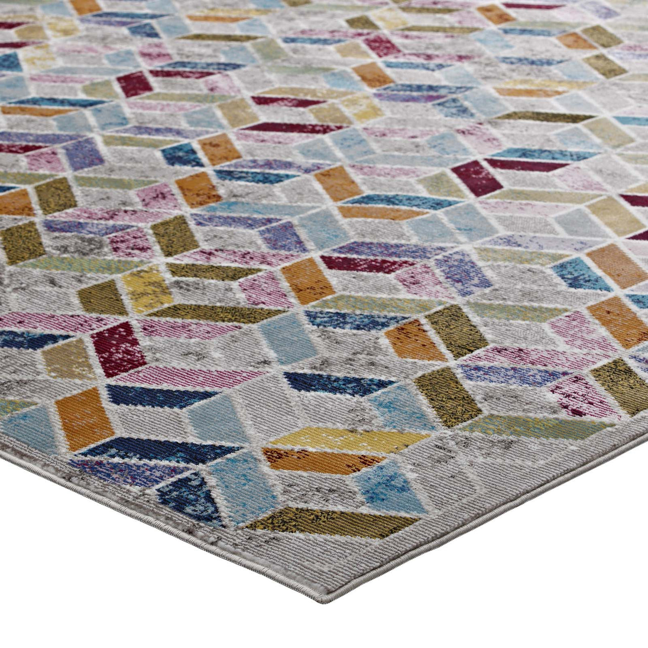 Varying Viewpoints 4x6 Area Rug, Multicolor