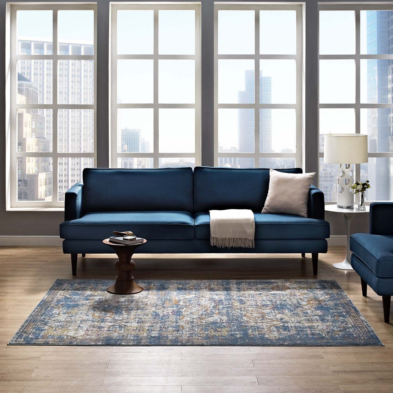 Archetype 8x10 Area Rug, Multicolor