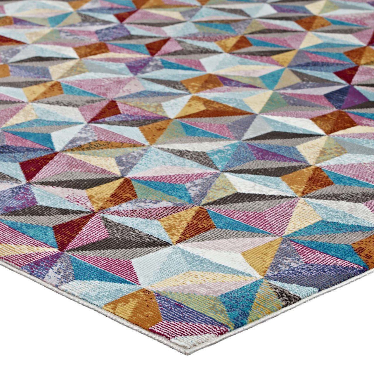 Star Prism 8x10 Area Rug, Multicolor