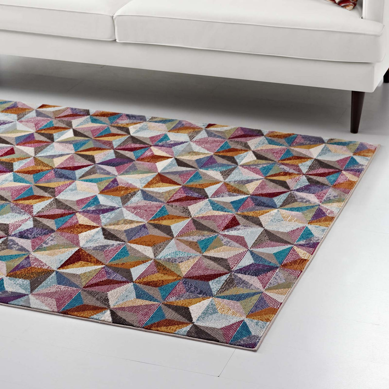 Star Prism 8x10 Area Rug, Multicolor