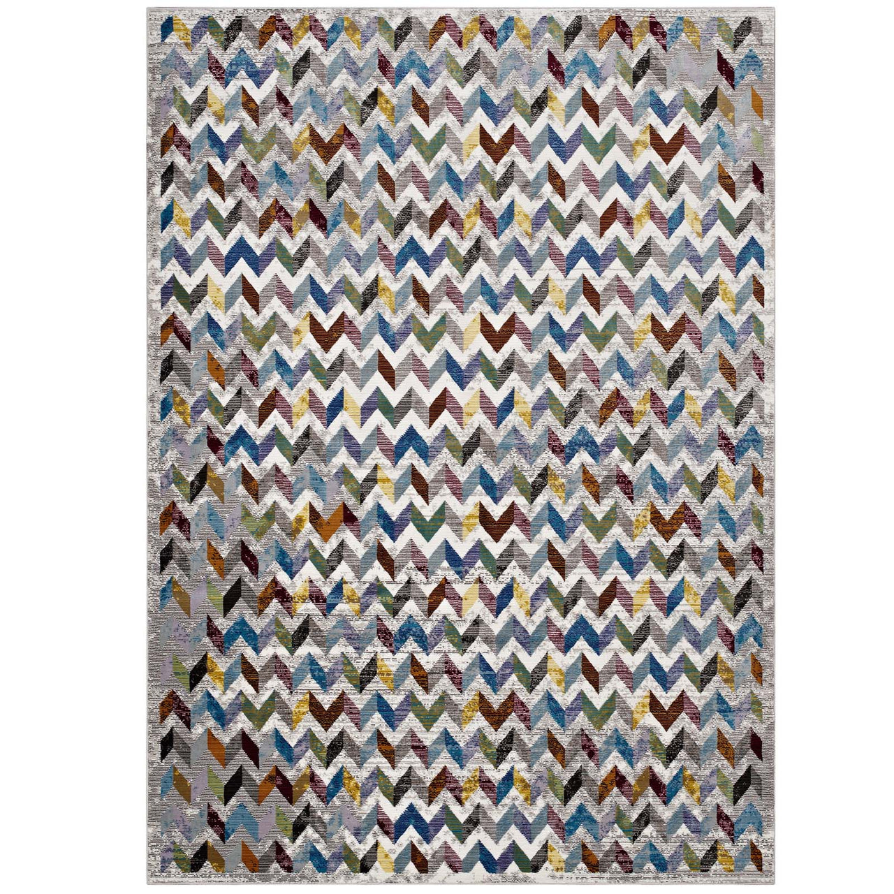 Zovente Wayward 4x6 Area Rug, Multicolor