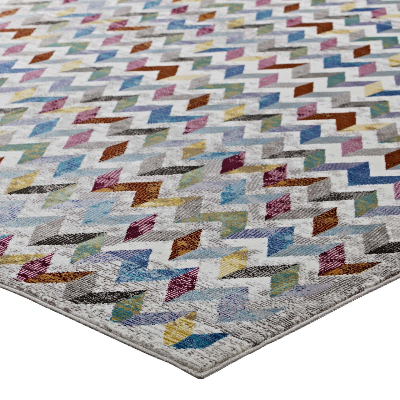 Zovente Wayward 4x6 Area Rug, Multicolor