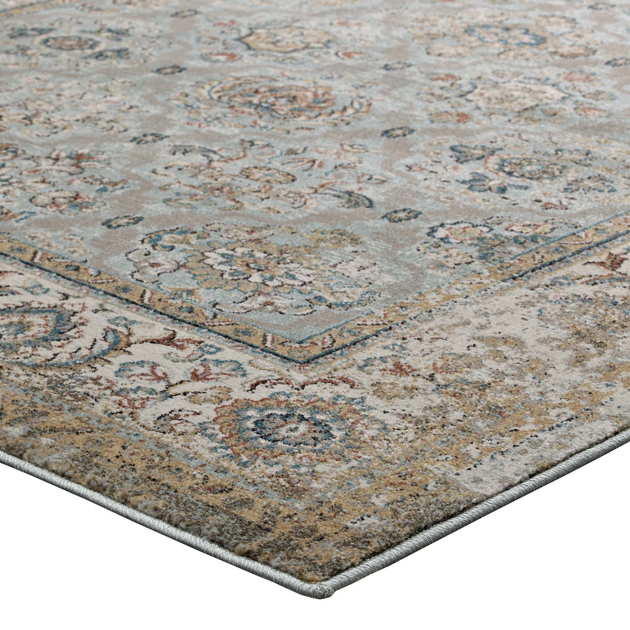 Ancient Battlefield 5x8 Area Rug, Multicolor