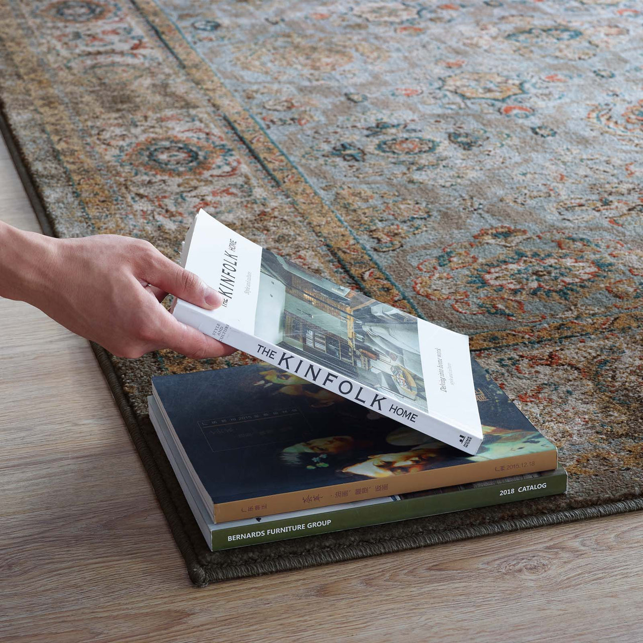 Ancient Battlefield 5x8 Area Rug, Multicolor