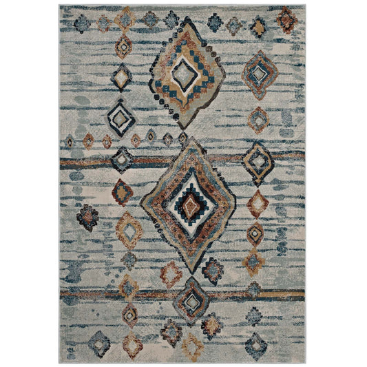 Fading Memories 5x8 Area Rug, Multicolor