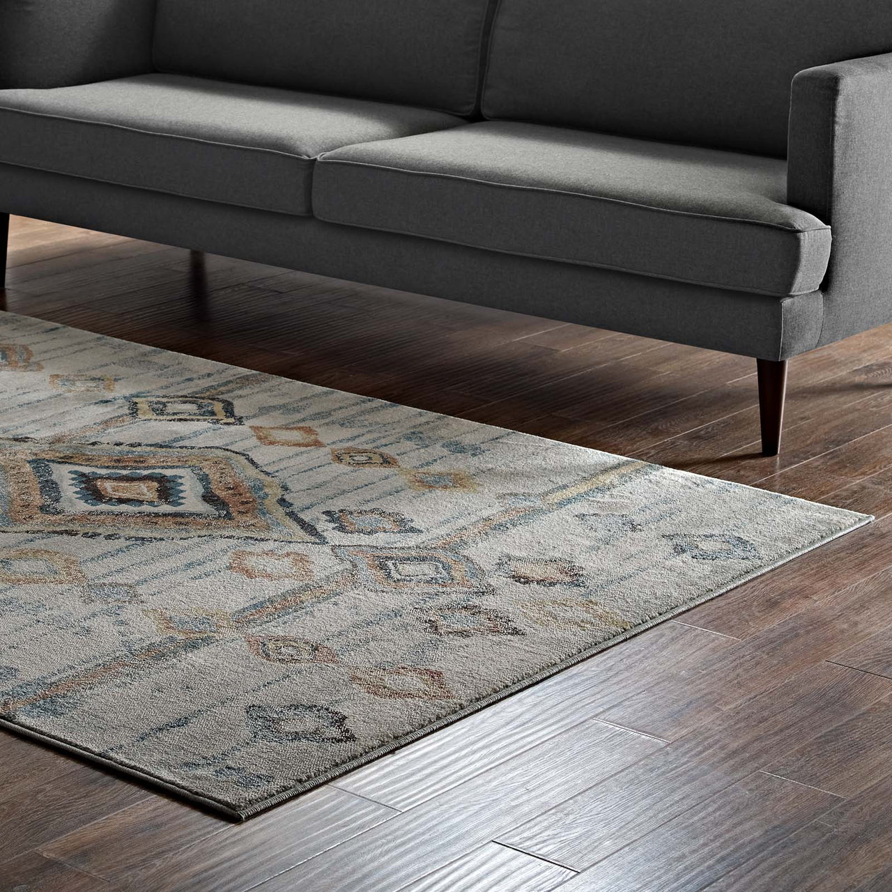 Fading Memories 5x8 Area Rug, Multicolor