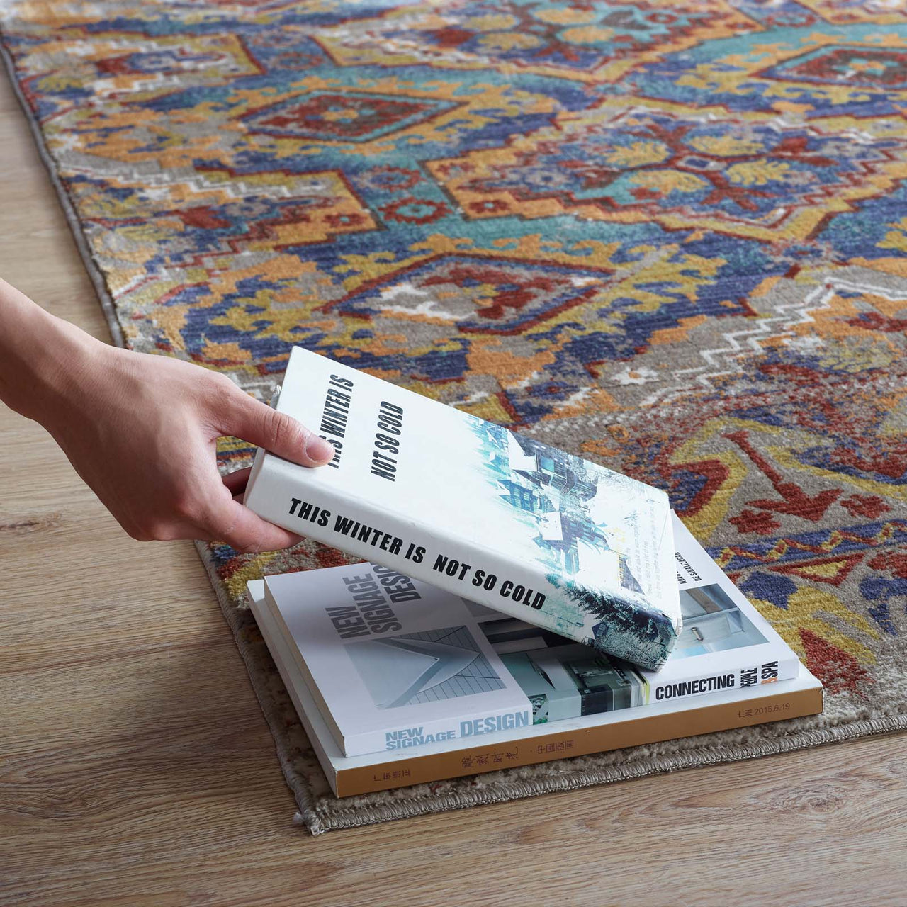 Zantira Arrowhead 5x8 Area Rug, Multicolor