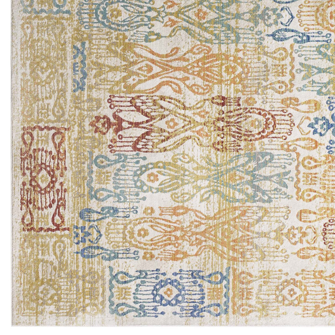 Ancient Ancestors 4x6 Area Rug, Multicolor