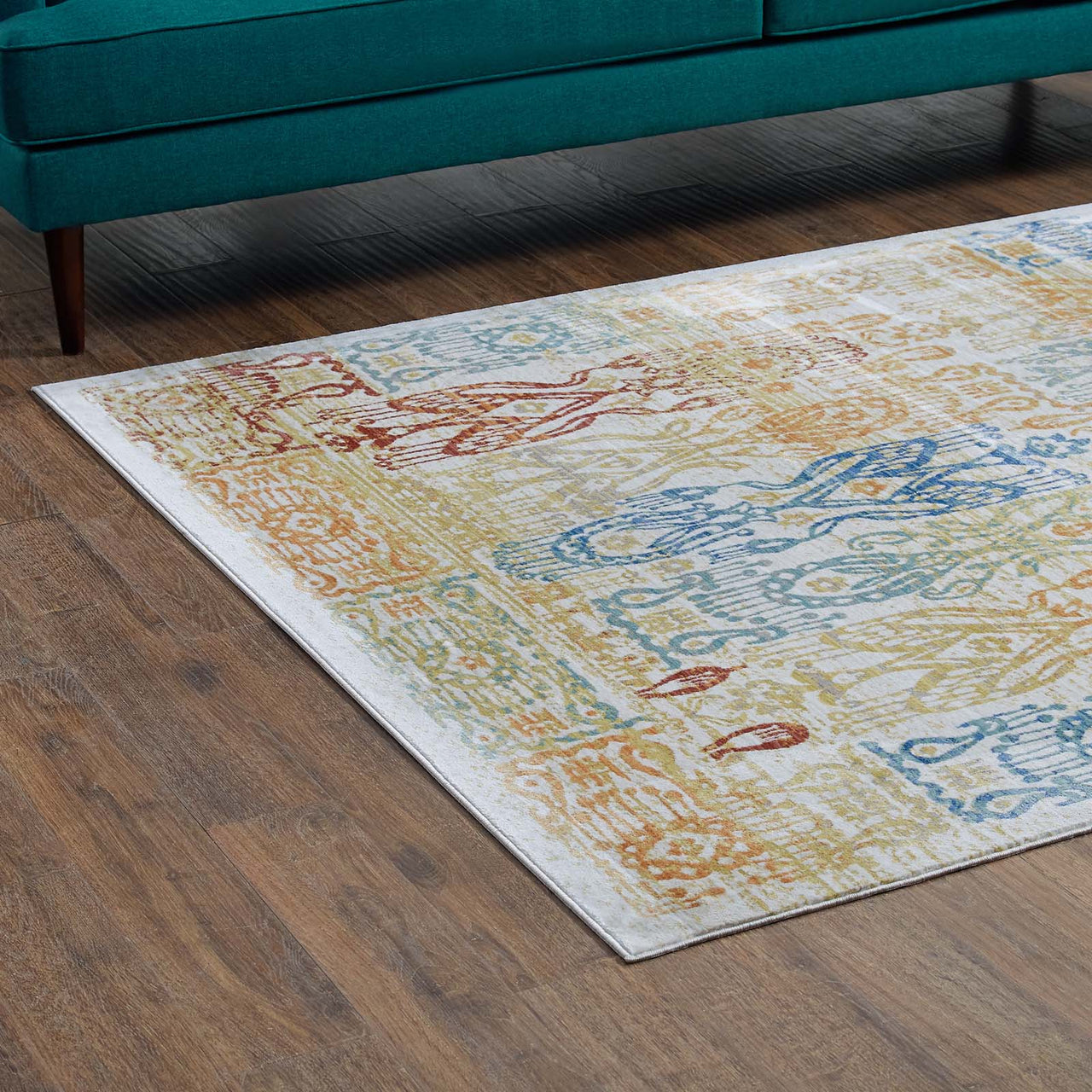 Ancient Ancestors 5x8 Area Rug, Multicolor