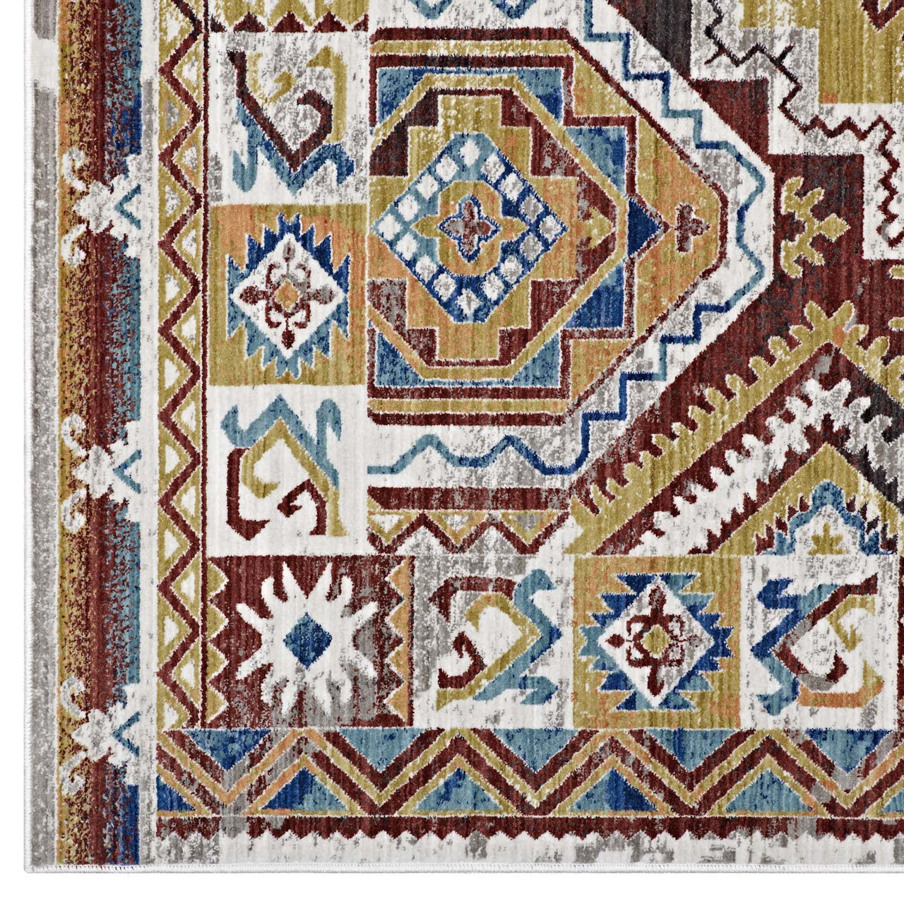 Zocalo Pyramid 8x10 Area Rug, Multicolor