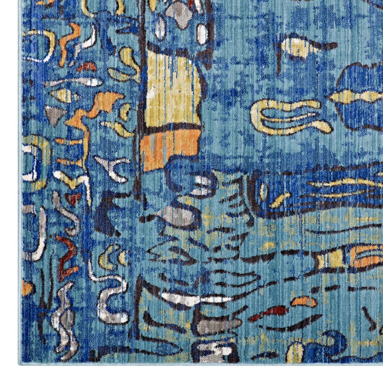 Open Mind 4x6 Area Rug, Multicolor