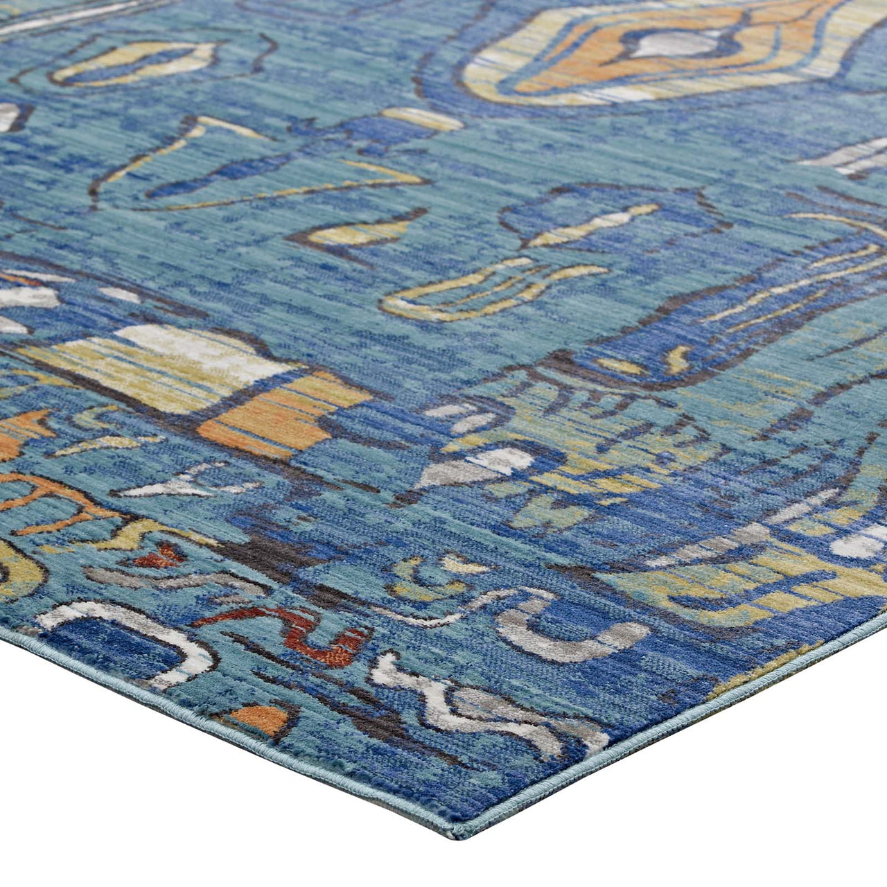 Open Mind 4x6 Area Rug, Multicolor