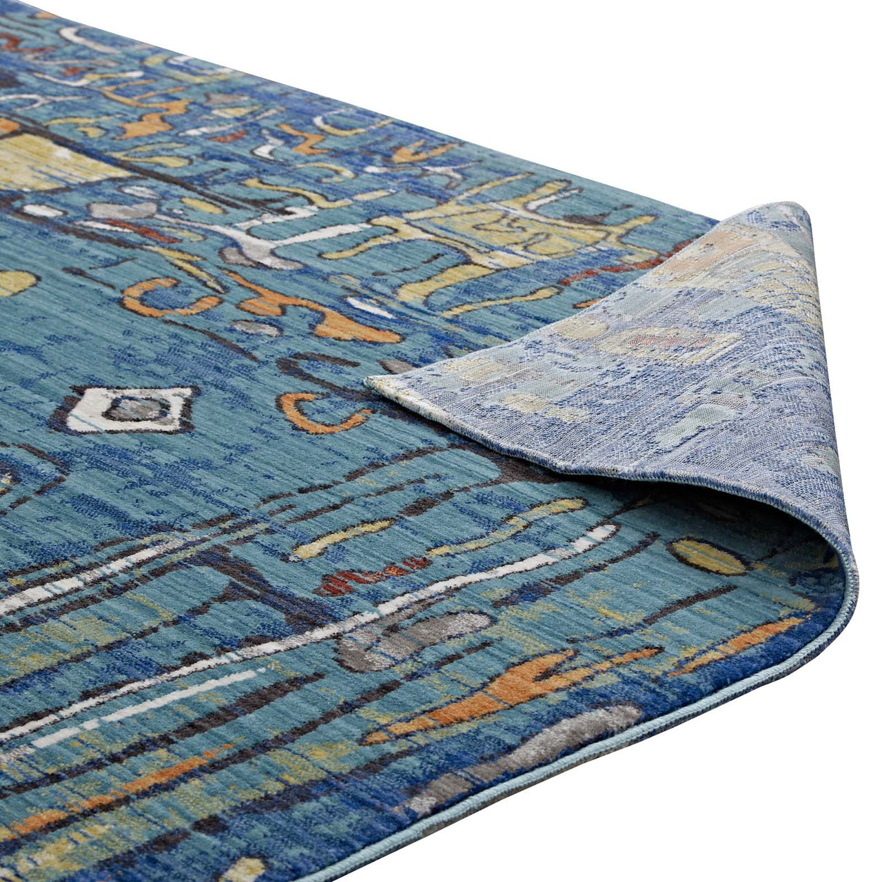 Open Mind 4x6 Area Rug, Multicolor
