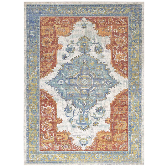 Ancient Visions 5x8 Area Rug, Multicolor