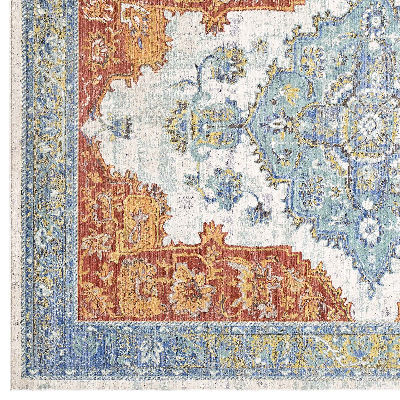 Ancient Visions 8x10 Area Rug, Multicolor