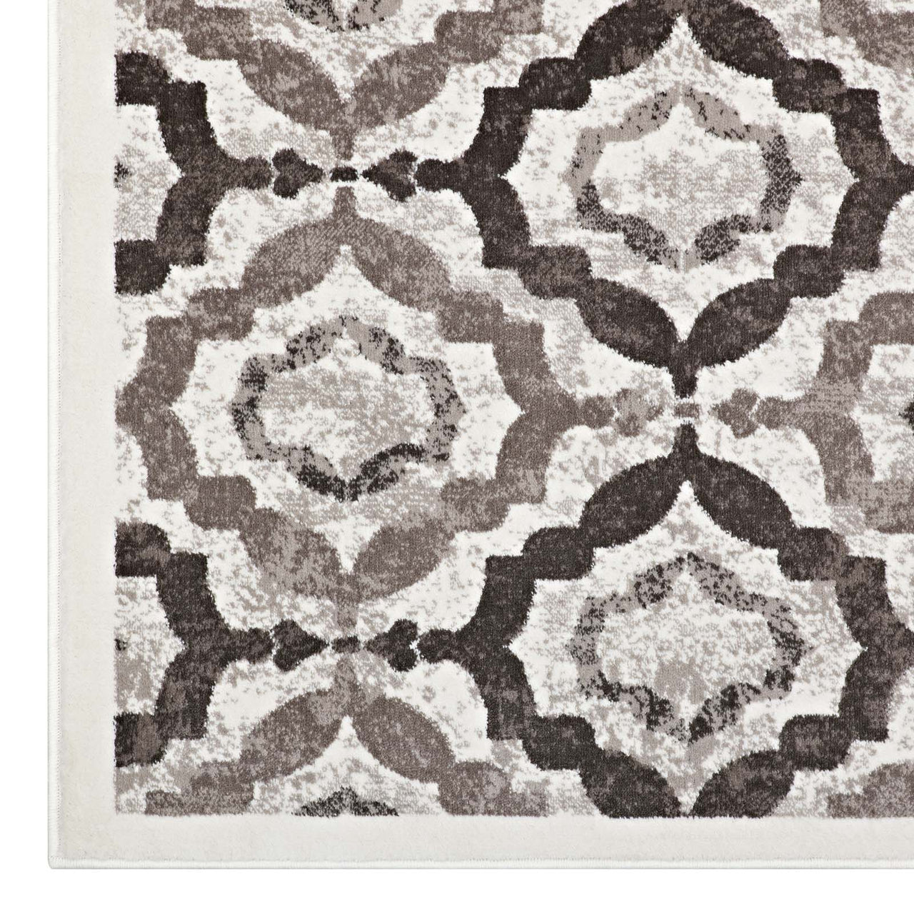 Vision 8x10 Area Rug, Brown & Navy