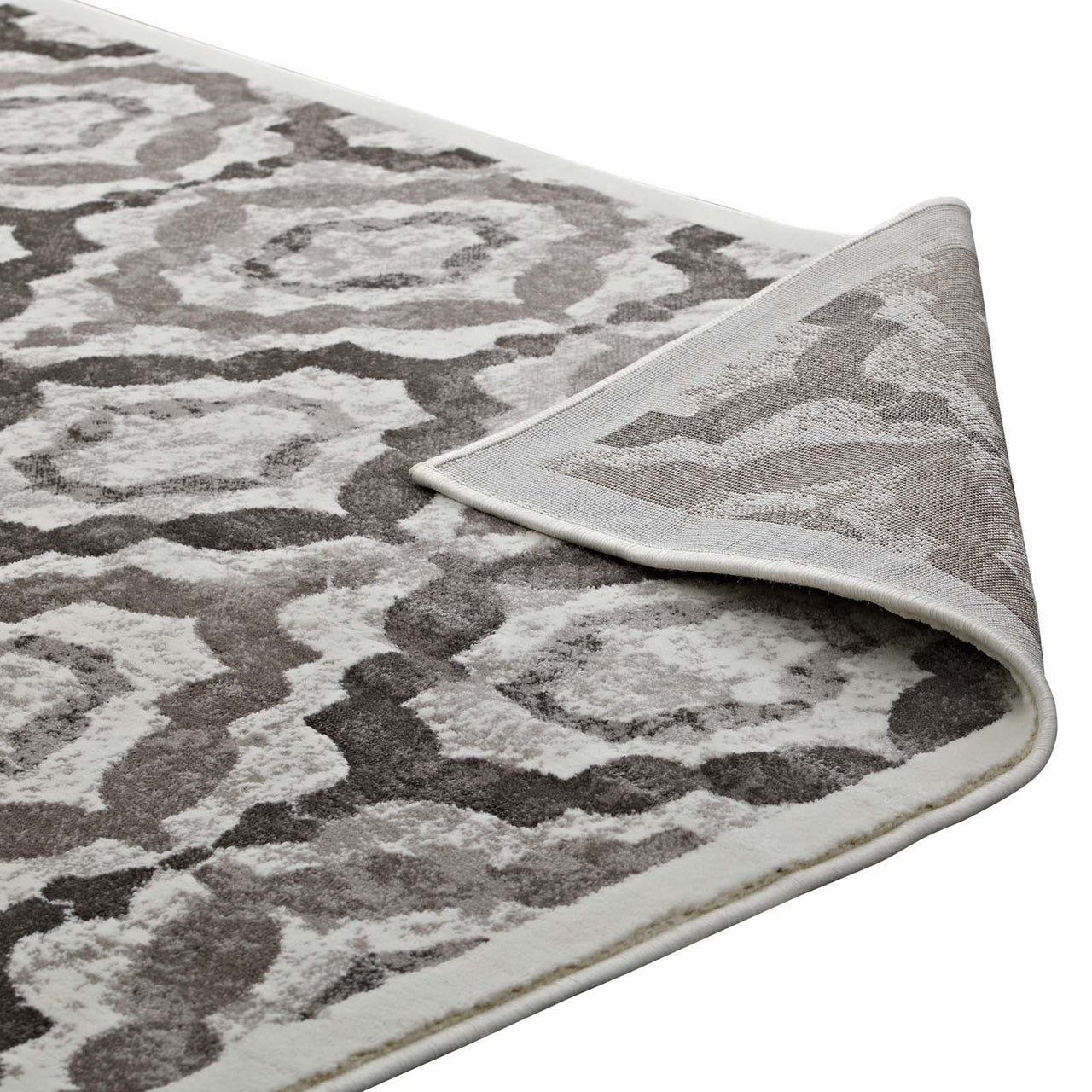 Vision 8x10 Area Rug, Brown & Navy