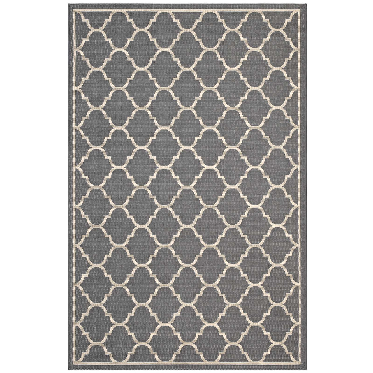 Zahara Scale Indoor | Outdoor 5x8 Area Rug, Gray & Beige