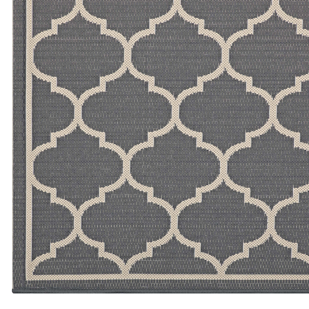 Zahara Scale Indoor | Outdoor 9x12 Area Rug, Gray & Beige