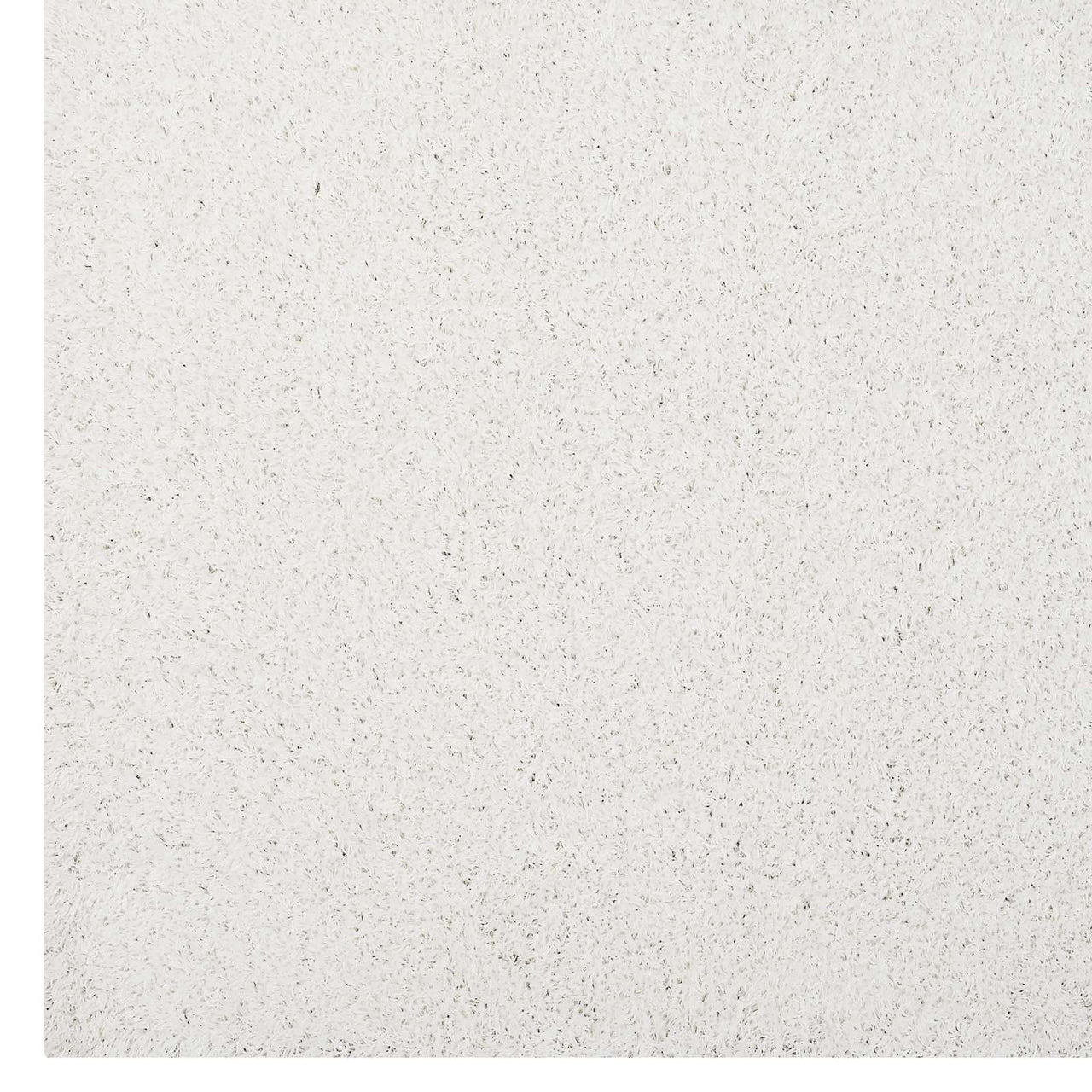 Skara 5x8 Shag Area Rug, Ivory & White