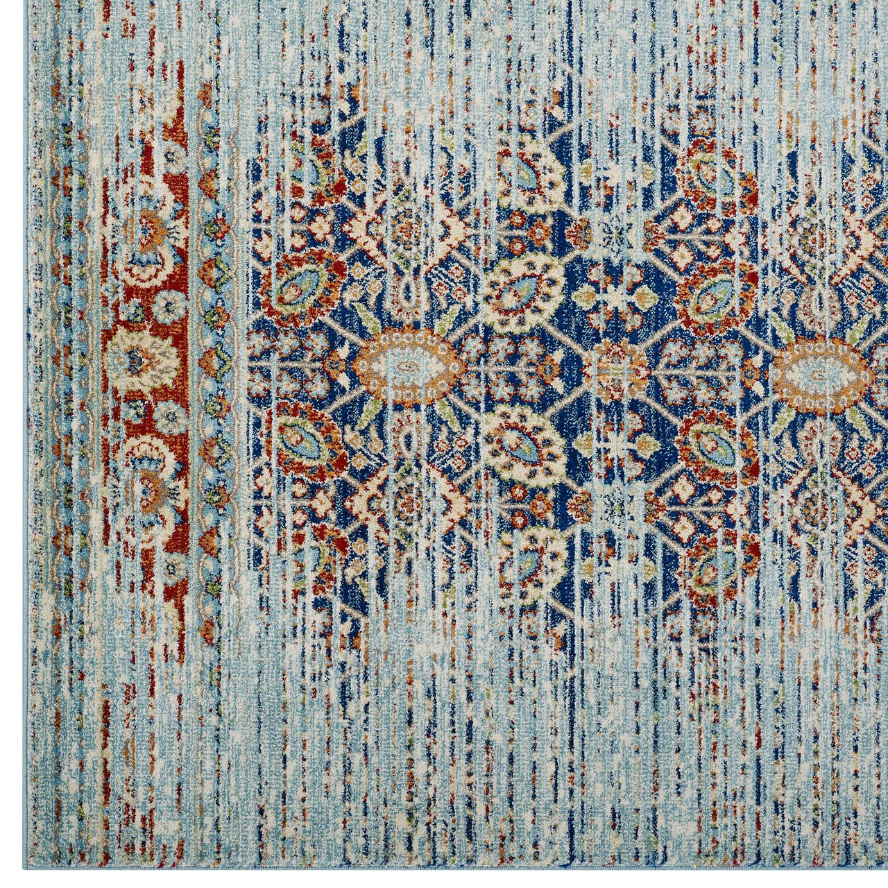 Ancestor Frequency 5x8 Area Rug, Multicolor