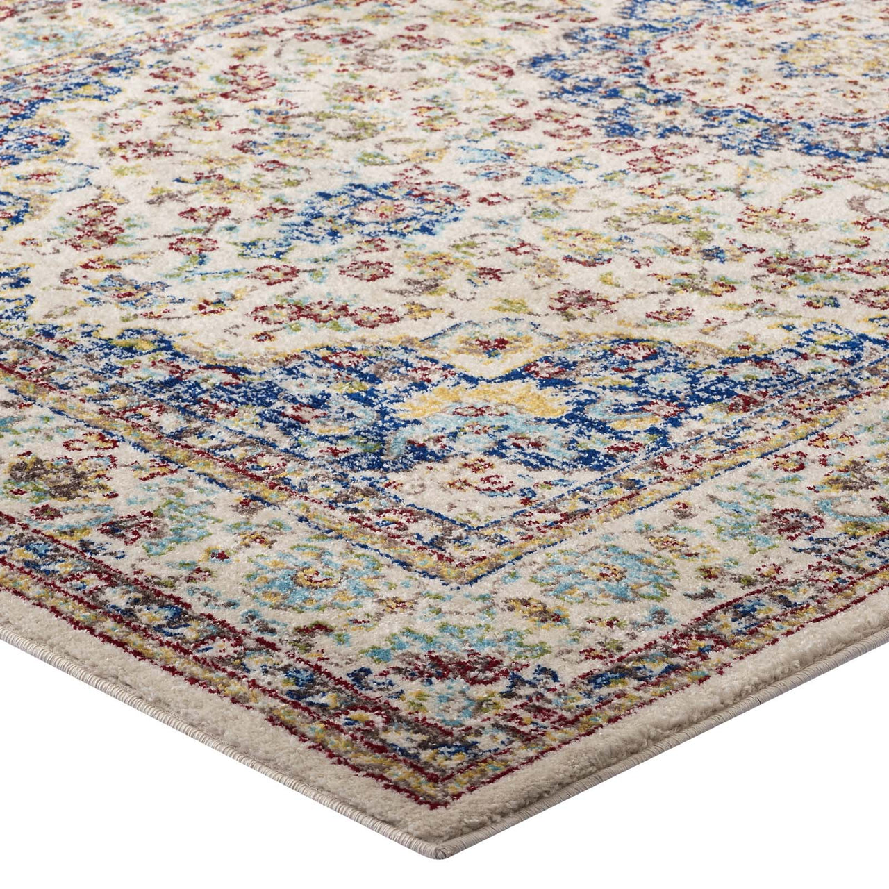 Flowering Ceremony 5x8 Area Rug, Multicolor