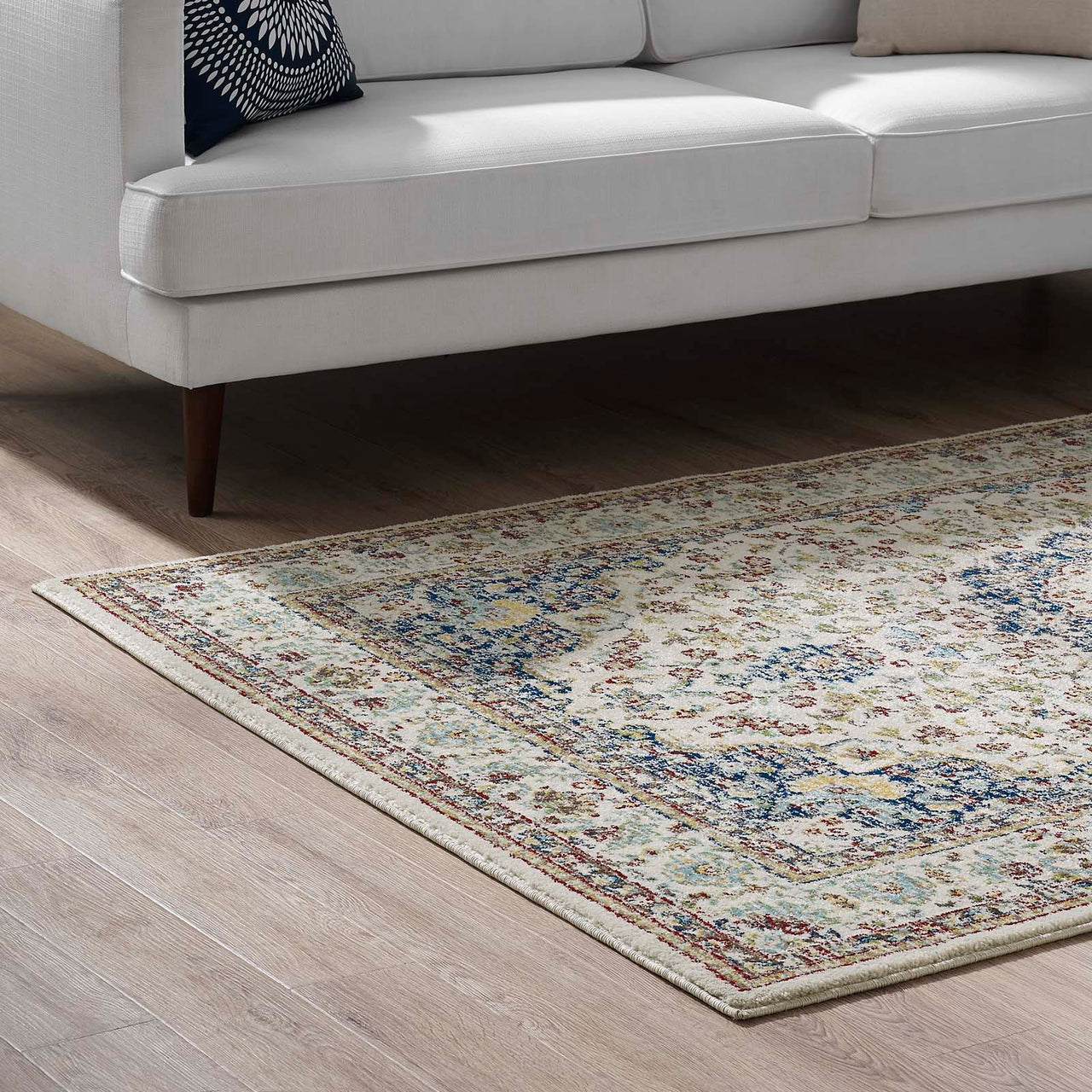 Flowering Ceremony 5x8 Area Rug, Multicolor