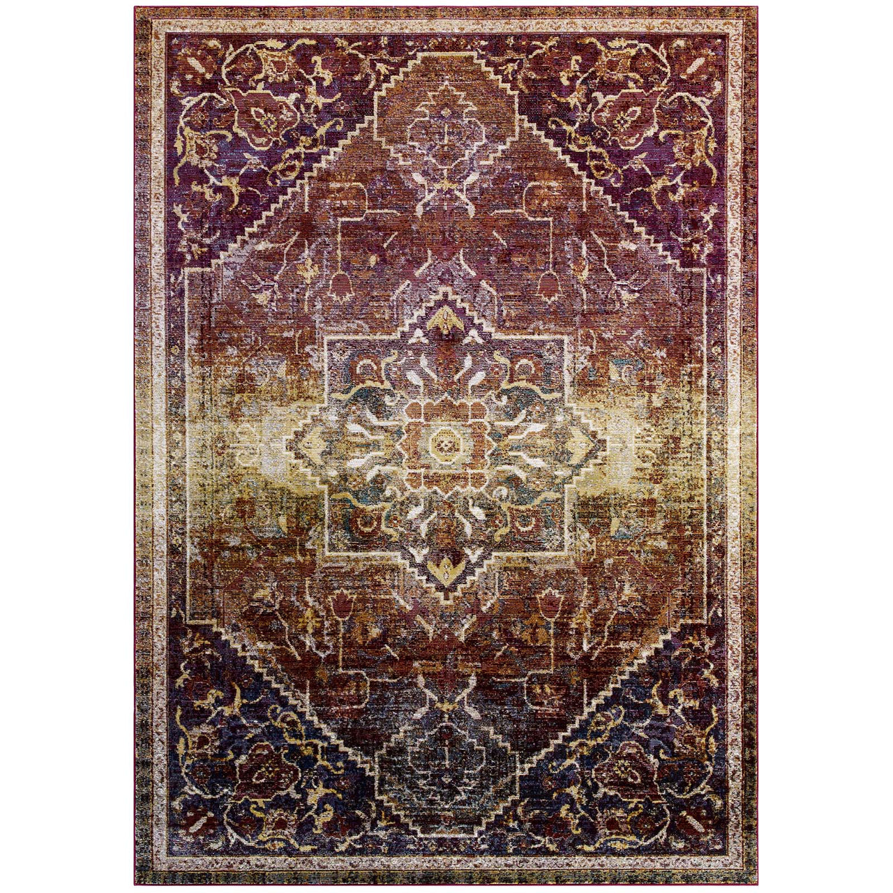 Manifest Peace 4x6 Area Rug, Multicolor