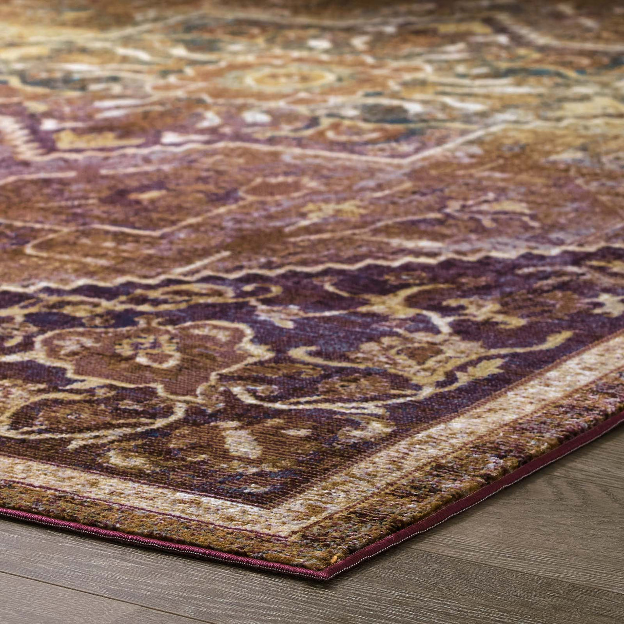 Manifest Peace 4x6 Area Rug, Multicolor