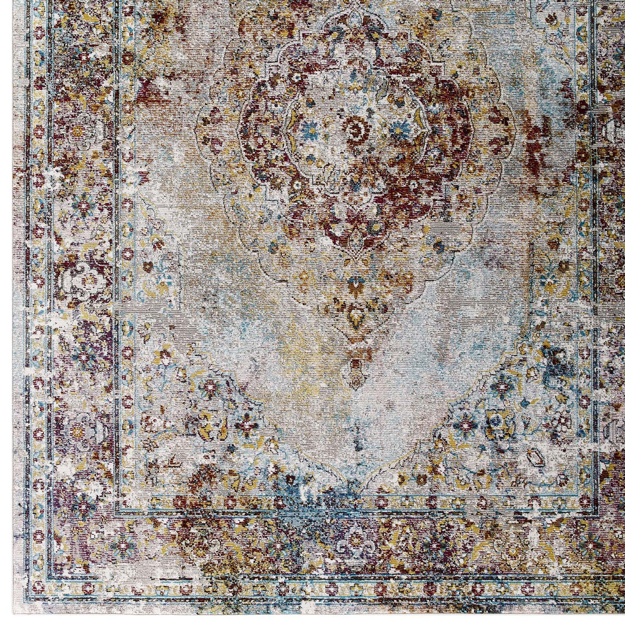 Manifest Wisdom 4x6 Area Rug, Multicolor