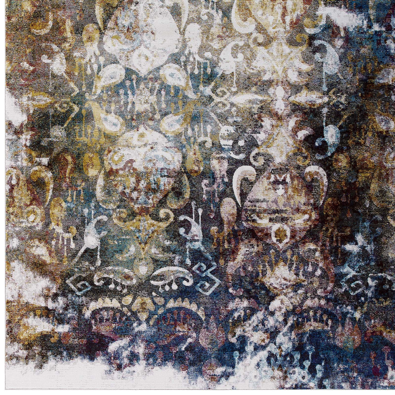 Manifest Twin Flame 4x6 Area Rug, Multicolor