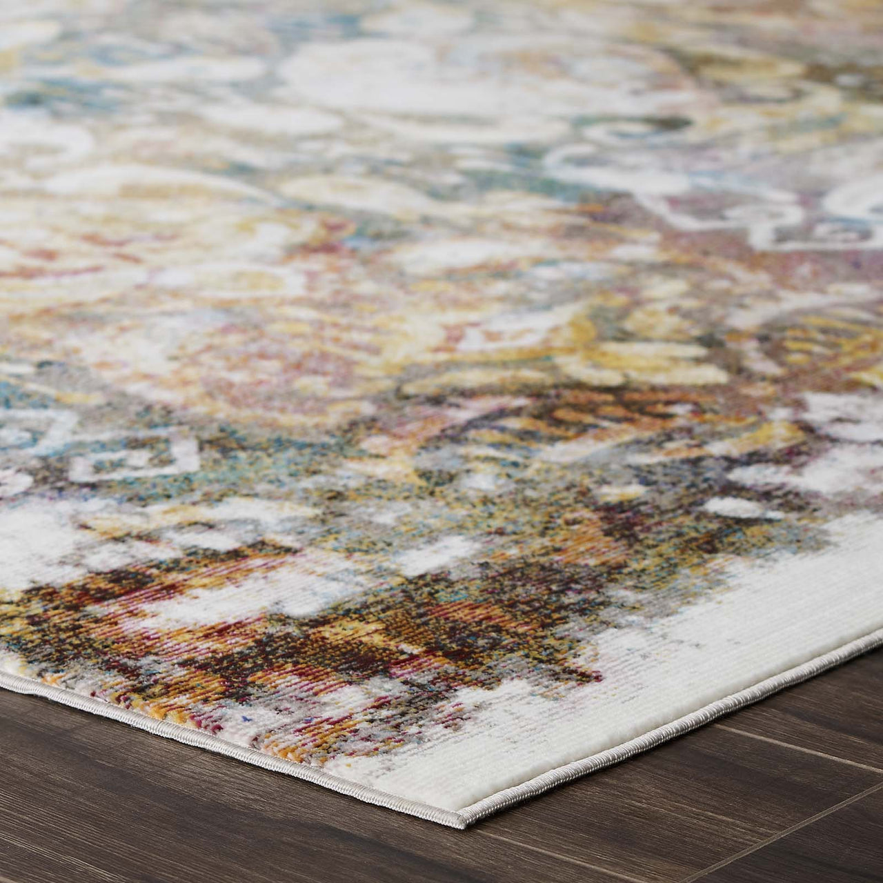Manifest Twin Flame 4x6 Area Rug, Multicolor