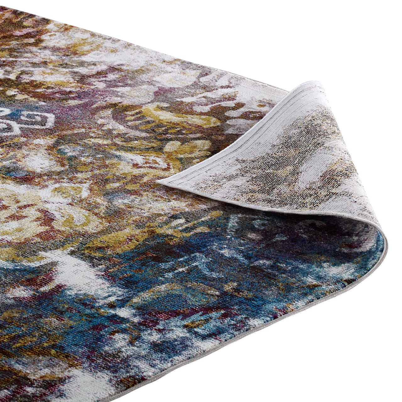 Manifest Twin Flame 5x8 Area Rug, Multicolor