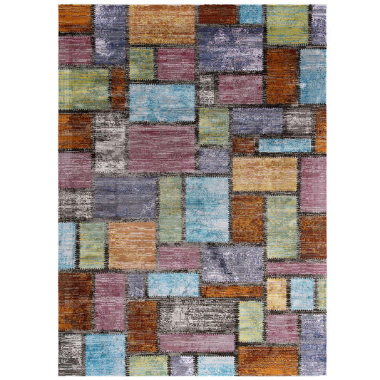 Manifest Protection 4x6 Area Rug, Multicolor
