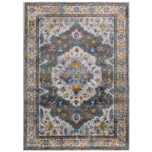 Manifest Conceptualize Clarity 4x6 Area Rug, Multicolor