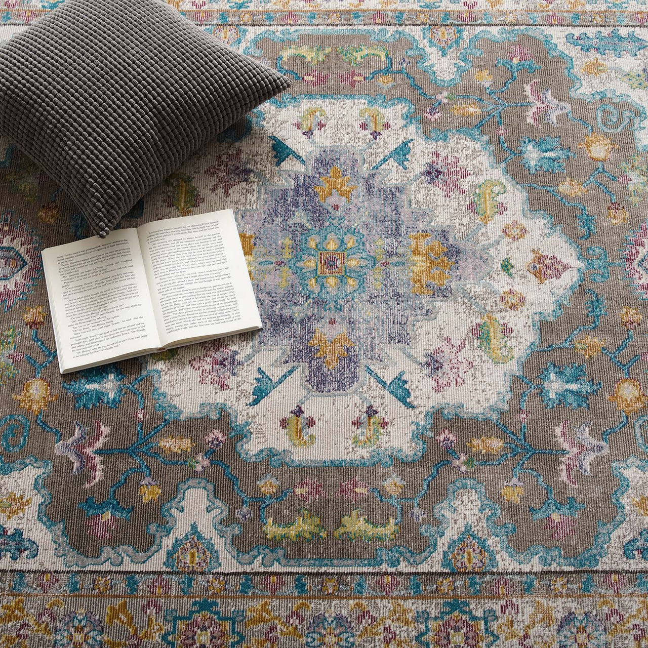 Manifest Conceptualize Clarity 4x6 Area Rug, Multicolor