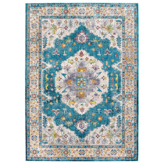 Manifest Solidified Clarity 4x6 Area Rug, Multicolor