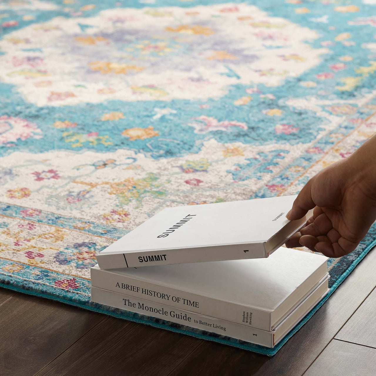 Manifest Solidified Clarity 4x6 Area Rug, Multicolor