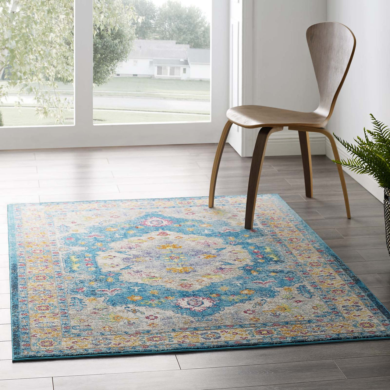 Manifest Solidified Clarity 4x6 Area Rug, Multicolor