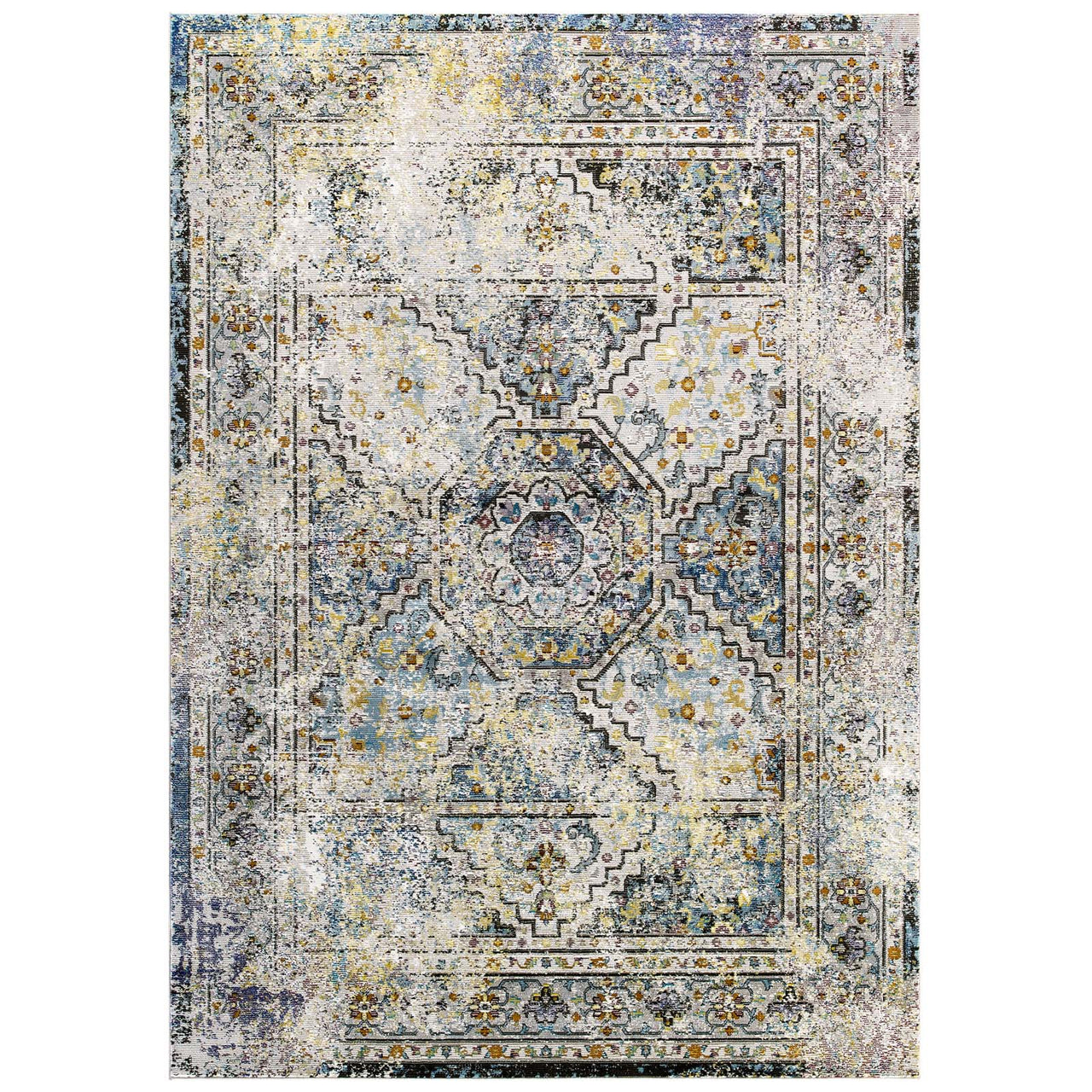 Manifest Direction 4x6 Area Rug, Multicolor