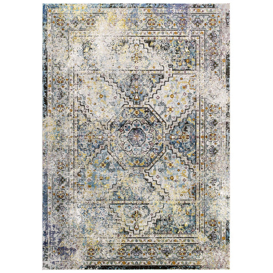 Manifest Direction 4x6 Area Rug, Multicolor