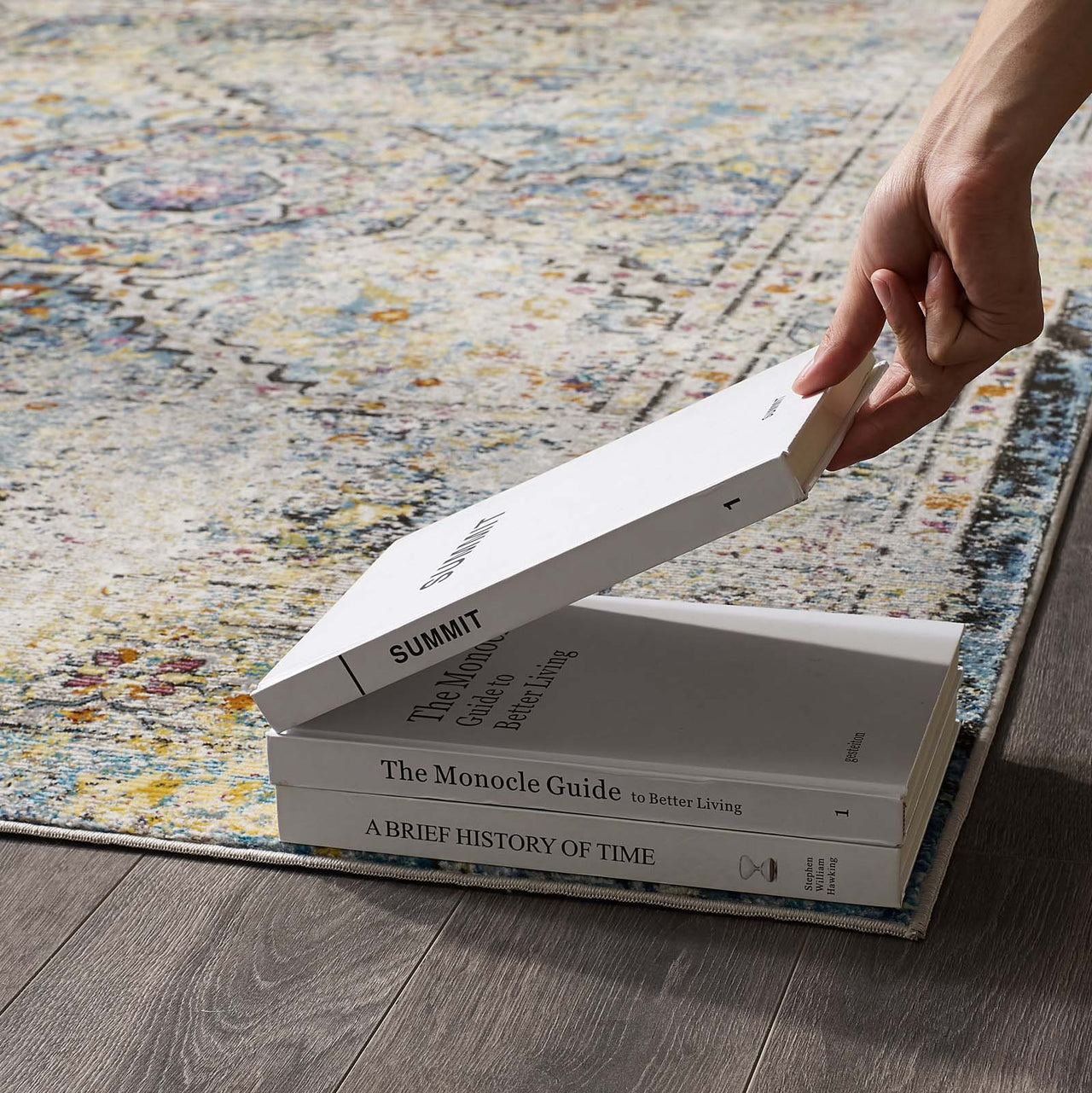 Manifest Direction 4x6 Area Rug, Multicolor