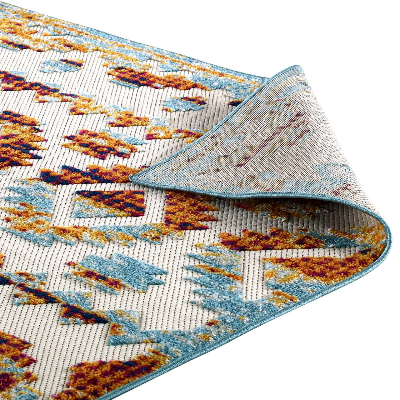 Mirror Opinions 8x10 Indoor | Outdoor Area Rug, Multicolor