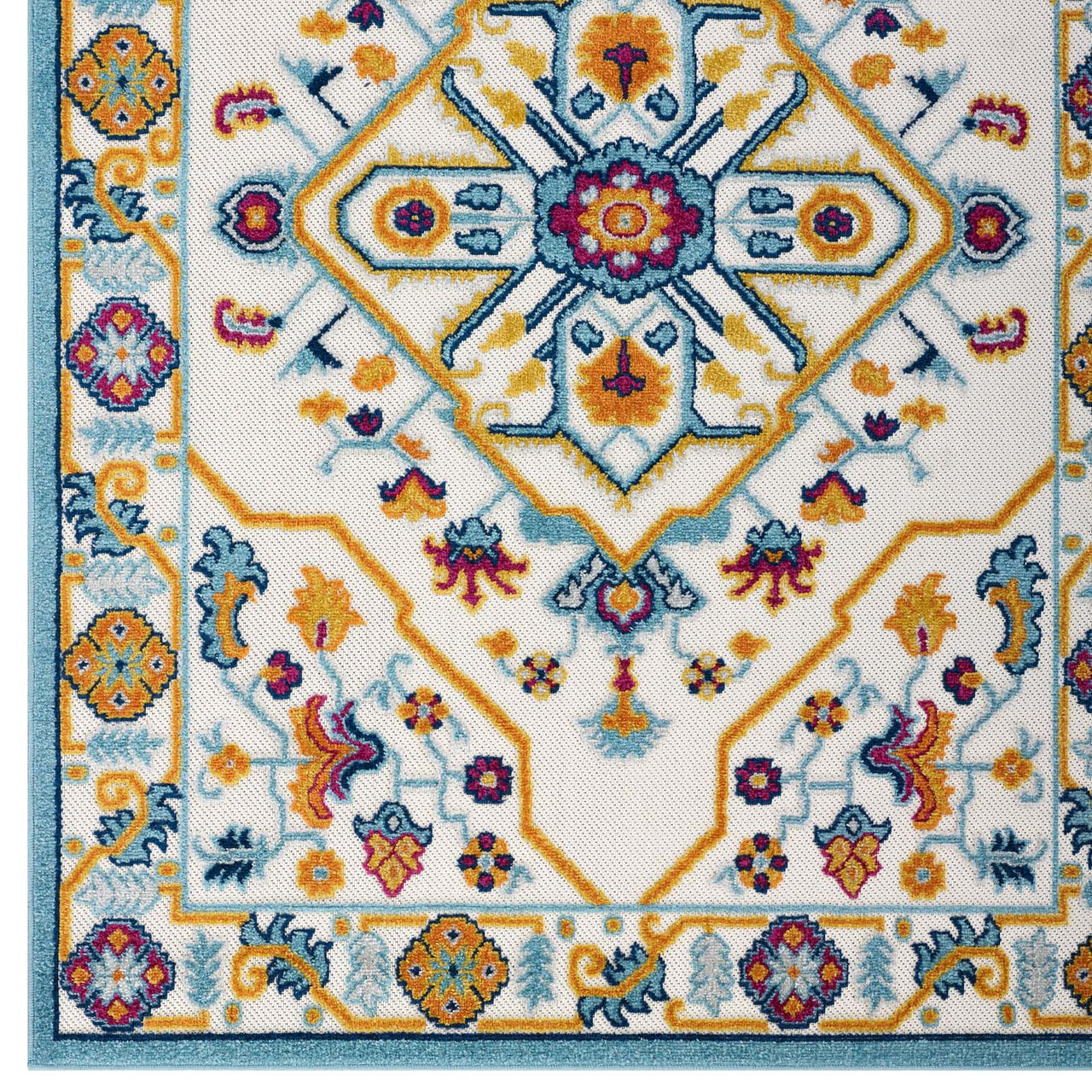 Mirror Intellect 5x8 Indoor | Outdoor Area Rug, Multicolor