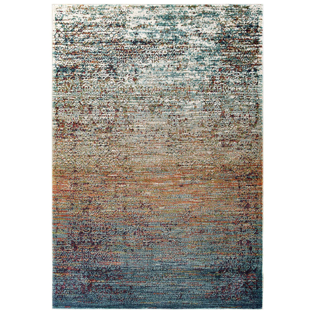 Aboriginal Essence 5x8 Area Rug, Multicolor