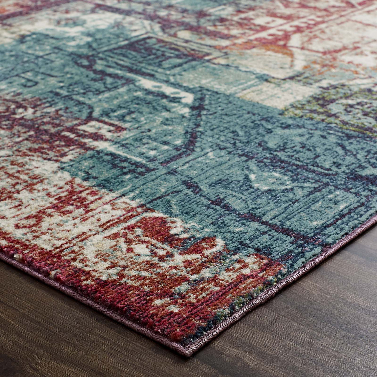 Aboriginal Vision 8x10 Area Rug, Multicolor